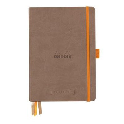 Rhodia - Goalbook A5 - Dot Grid - Taupe-Notitieboek-DutchMills