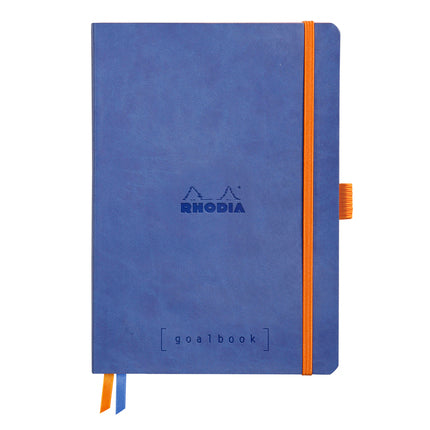 Rhodia - Goalbook A5 Soft Cover - Dot Grid - Sapphire Blue-Notitieboek-DutchMills
