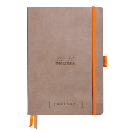 Rhodia - Goalbook A5 Soft Cover - Dot Grid - Taupe-Notitieboek-DutchMills