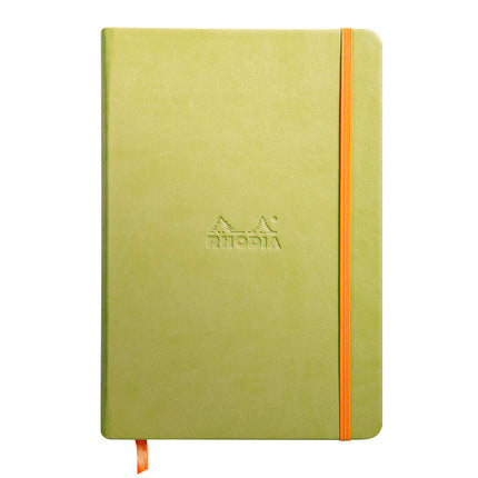 Rhodia - Notebook A5 Hard Cover - Lined - Anise Green-Notitieboek-DutchMills