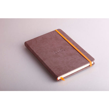 Rhodia - Notebook A5 Hard Cover - Lined - Chocolate-Notitieboek-DutchMills