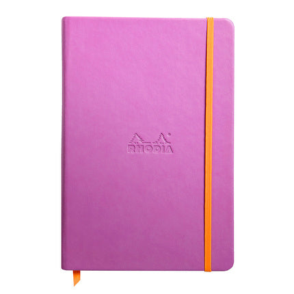 Rhodia - Notebook A5 Hard Cover - Lined - Lilac-Notitieboek-DutchMills