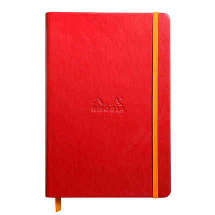 Rhodia - Notebook A5 Hard Cover - Lined - Poppy-Notitieboek-DutchMills