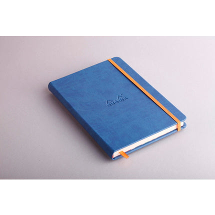 Rhodia - Notebook A5 Hard Cover - Lined - Sapphire Blue-Notitieboek-DutchMills
