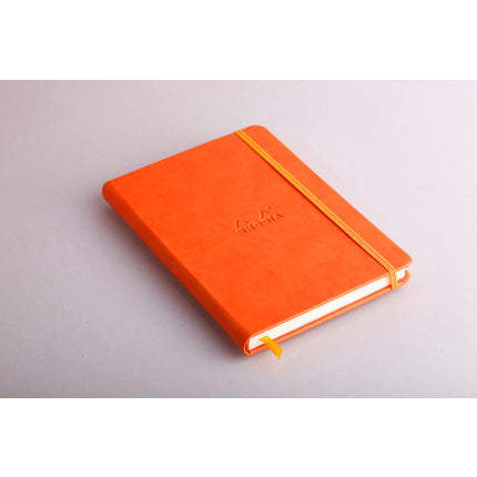 Rhodia - Notebook A5 Hard Cover - Lined - Tangerine-Notitieboek-DutchMills