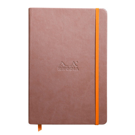 Rhodia - Notebook A5 Hard Cover - Lined - Taupe-Notitieboek-DutchMills