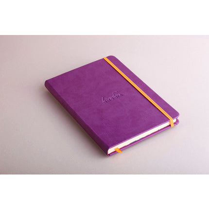Rhodia - Notebook A5 Hard Cover - Lined - Violet-Notitieboek-DutchMills