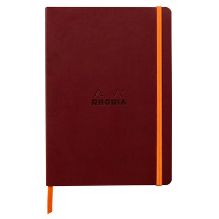 Rhodia - Notebook A5 Soft Cover - Lie de Vin-Notitieboek-DutchMills