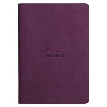 Rhodia - Notebook Softcover 64 pagina's - Lijntjes - Paars-DutchMills