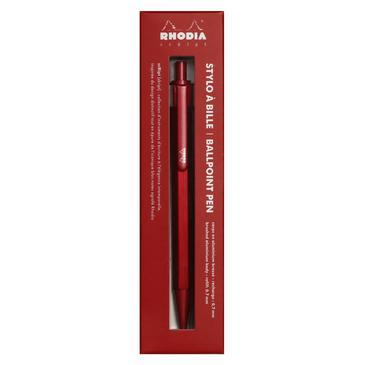 Rhodia - scRipt ballpoint pen - Red-Balpen-DutchMills