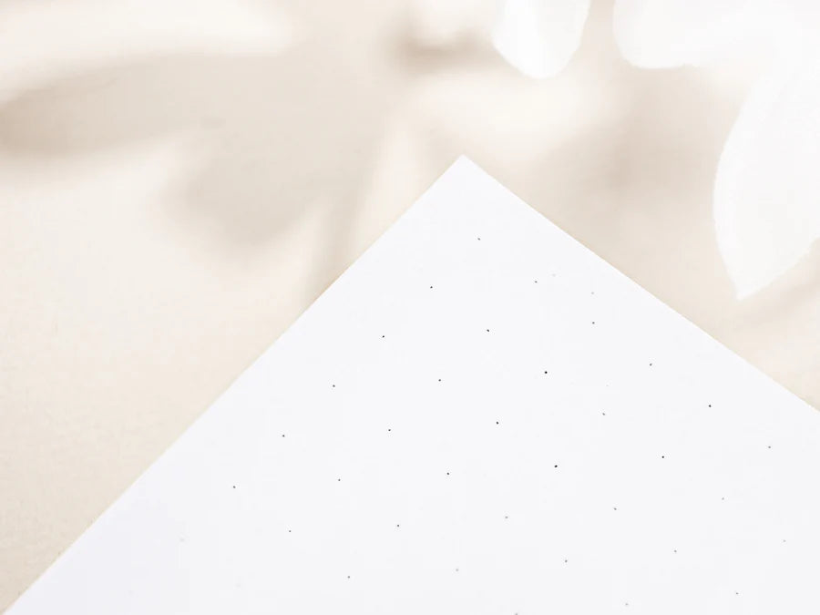 Scribble & Dot - A3 Vegan Leather Dotted Pad-Notepad-DutchMills