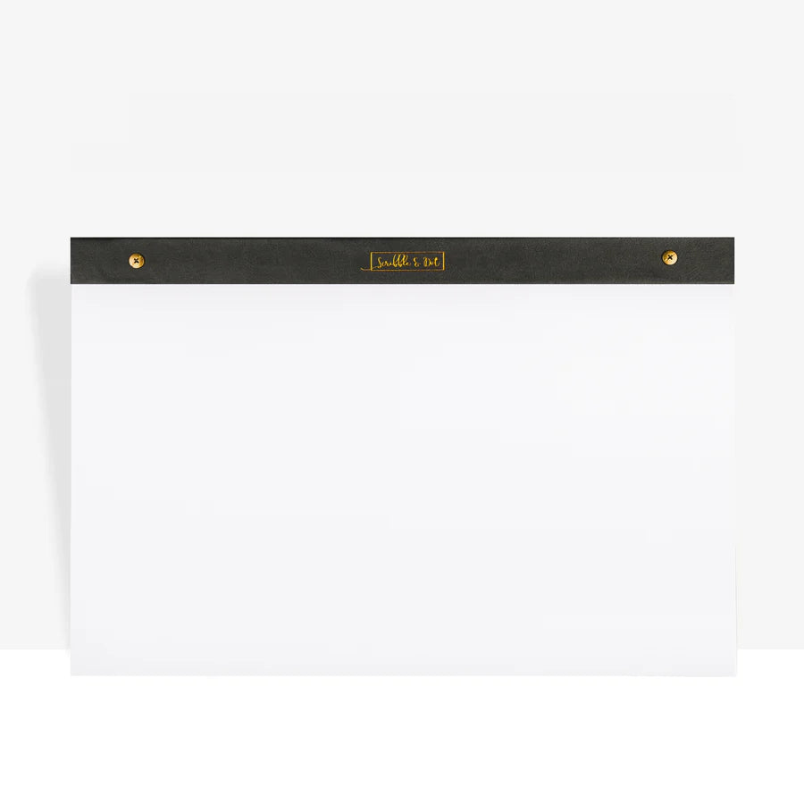 Scribble & Dot - A3 Vegan Leather Dotted Pad-Notepad-DutchMills