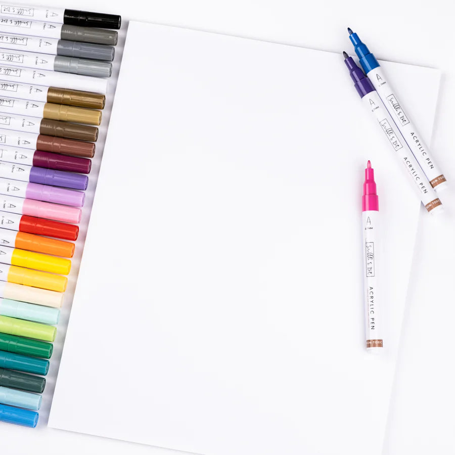 Scribble & Dot - Acryl Marker Pens-Stift-DutchMills