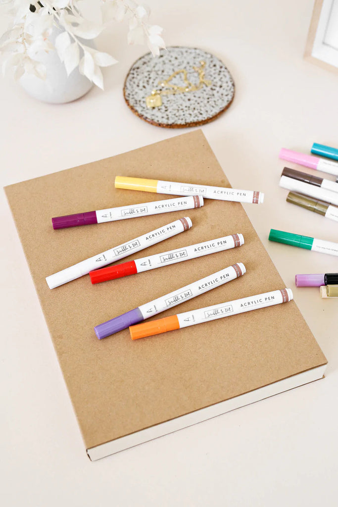 Scribble & Dot - Acryl Marker Pens-Stift-DutchMills