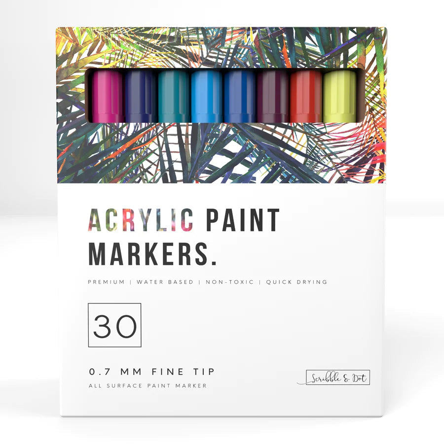 Scribble & Dot - Acryl Marker Pens-Stift-DutchMills