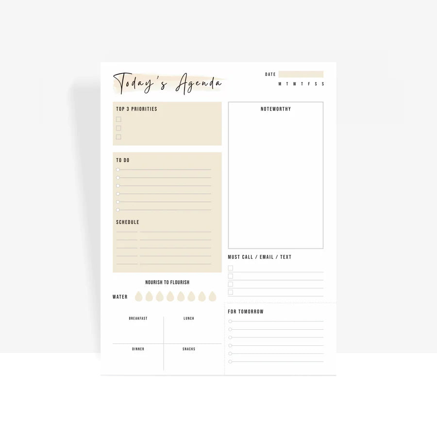 Scribble & Dot - Daily Planner Pad-Planner-DutchMills