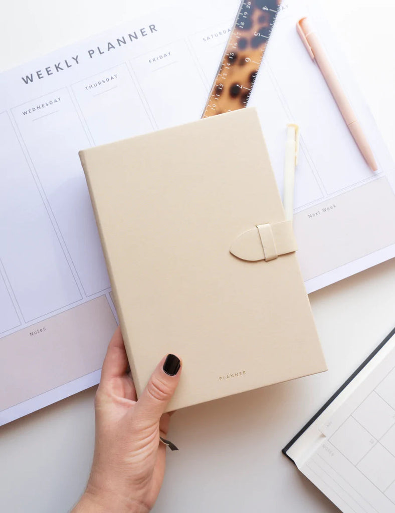 Scribble & Dot - Undated Planner A5 - Beige-Planner-DutchMills