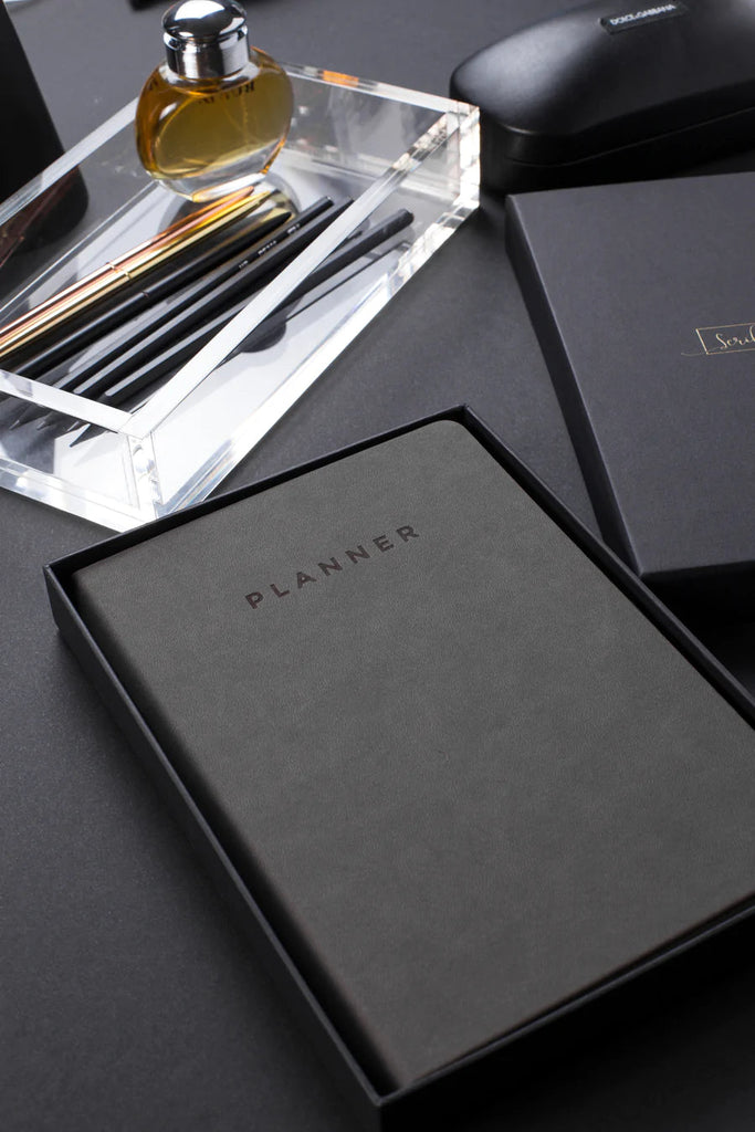 Scribble & Dot - Undated Planner A5 - Mist Grey-Planner-DutchMills