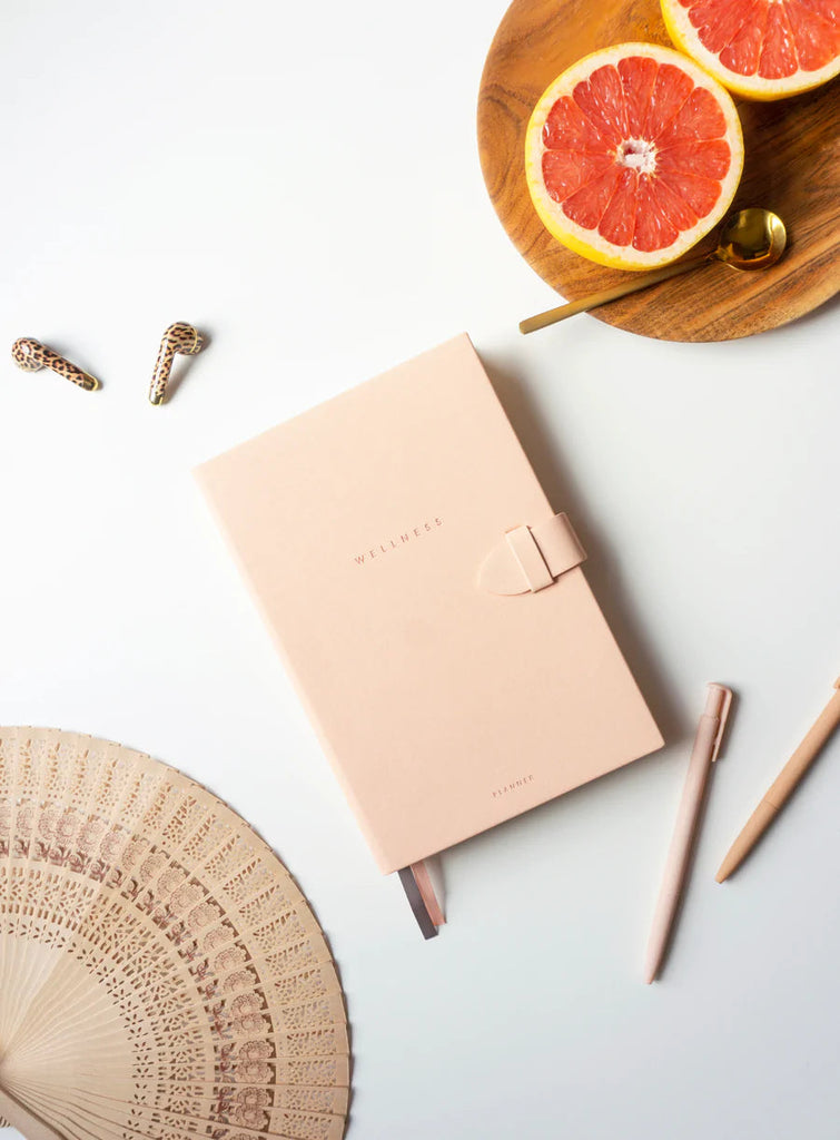 Scribble & Dot - Wellness Planner A5 - Peach-Planner-DutchMills