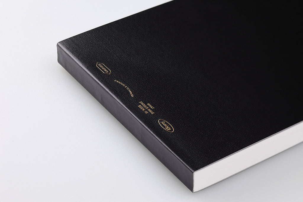 Stalogy - 365 Days Notebook B6 Landscape Black - Grid-Notitieboek-DutchMills