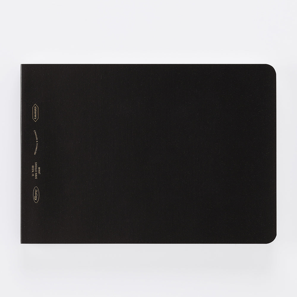 Stalogy - 365 Days Notebook B6 Landscape Black - Grid-Notitieboek-DutchMills