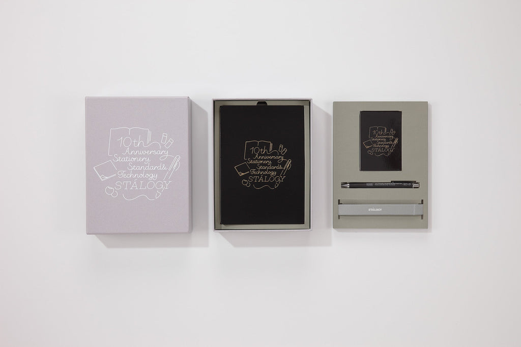 Stalogy - Anniversary 10th Set - Black-Notitieboek-DutchMills