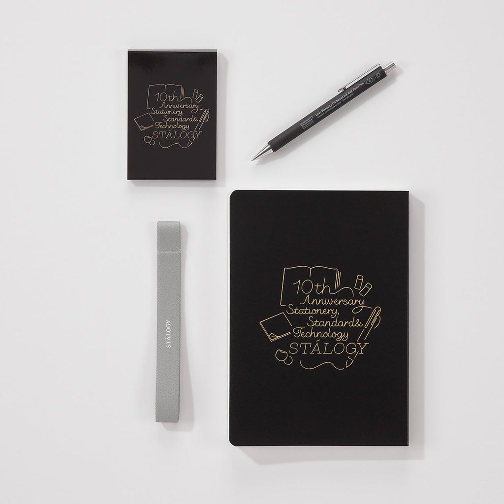 Stalogy - Anniversary 10th Set - Black-Notitieboek-DutchMills