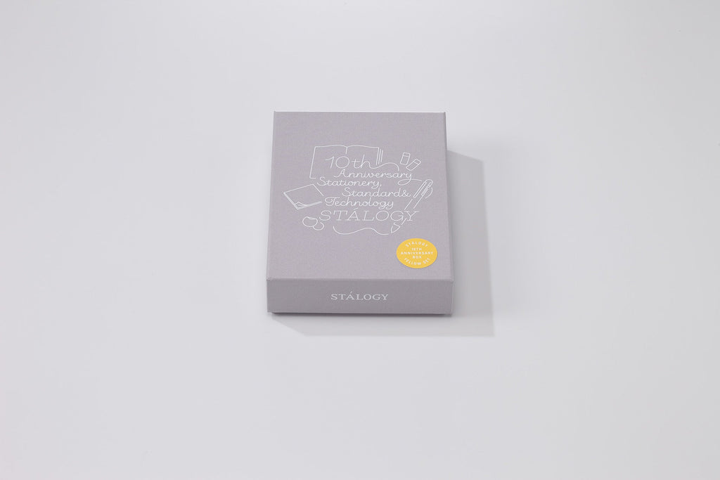 Stalogy - Anniversary 10th Set - Yellow-Notitieboek-DutchMills