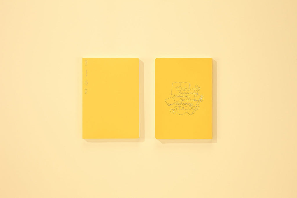 Stalogy - Anniversary 10th Set - Yellow-Notitieboek-DutchMills