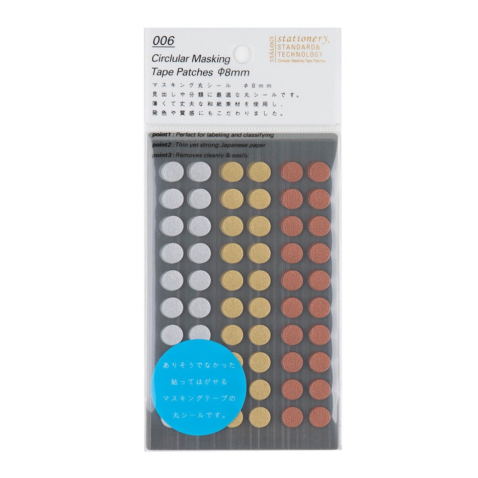 Stalogy - Masking Dots, Shuffle Prize (8mm)-Sticker-DutchMills