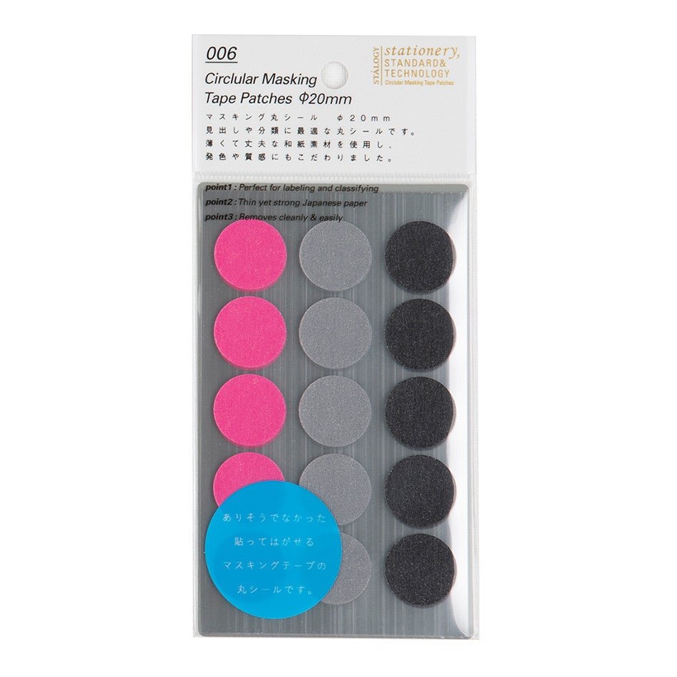 Stalogy - Masking Dots, Shuffle Space (20mm)-Sticker-DutchMills