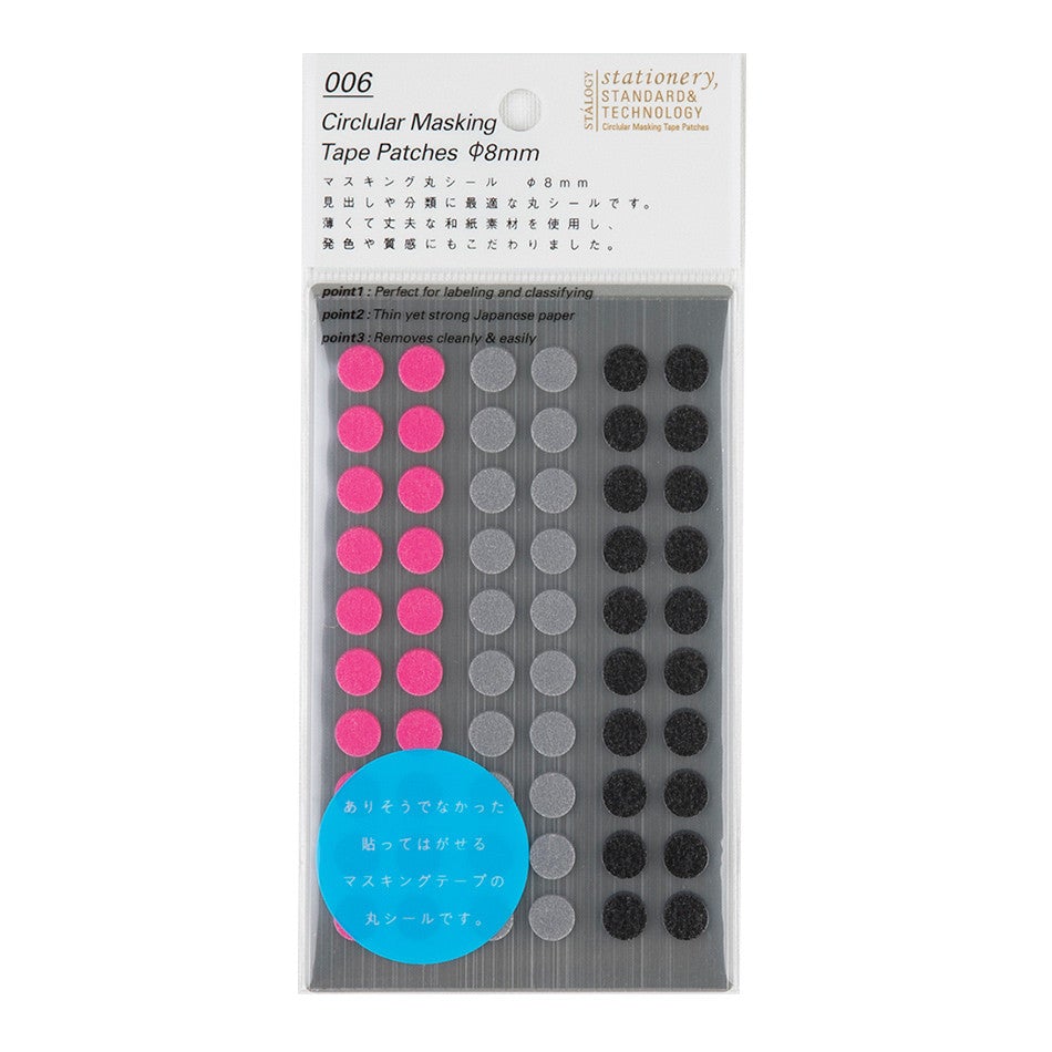Stalogy - Masking Dots, Shuffle Space (8mm)-Sticker-DutchMills