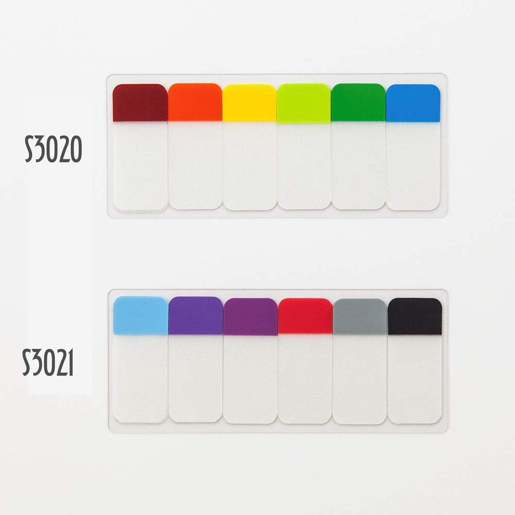 Stalogy - Short Sticky Notes - 6 colours - set A-Sticky Notes-DutchMills