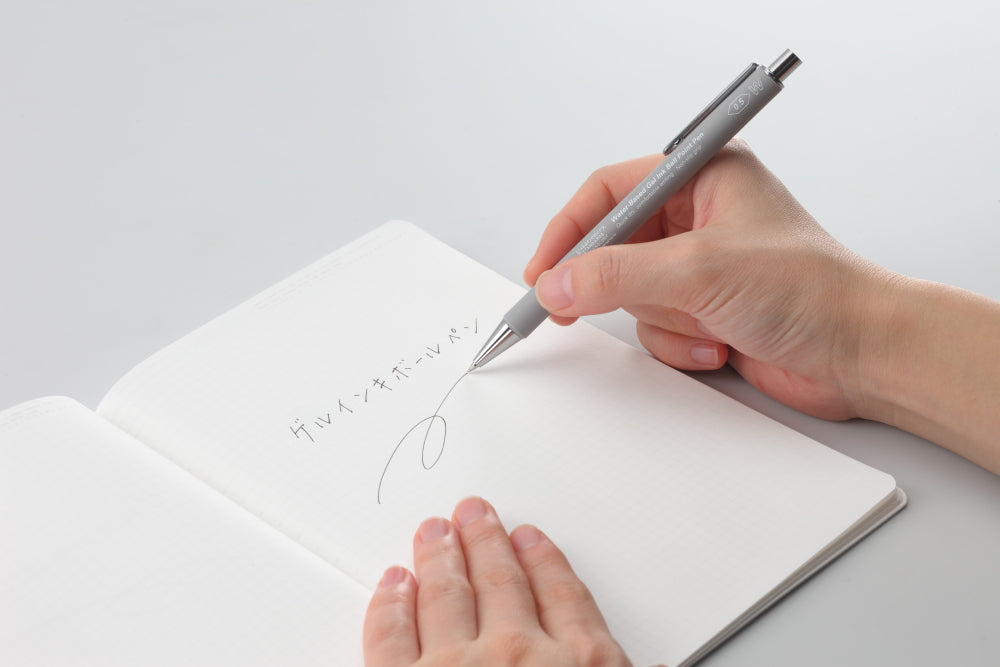Stalogy - Water-Based Gel Ink Ball Point Pen - Gray-Balpen-DutchMills