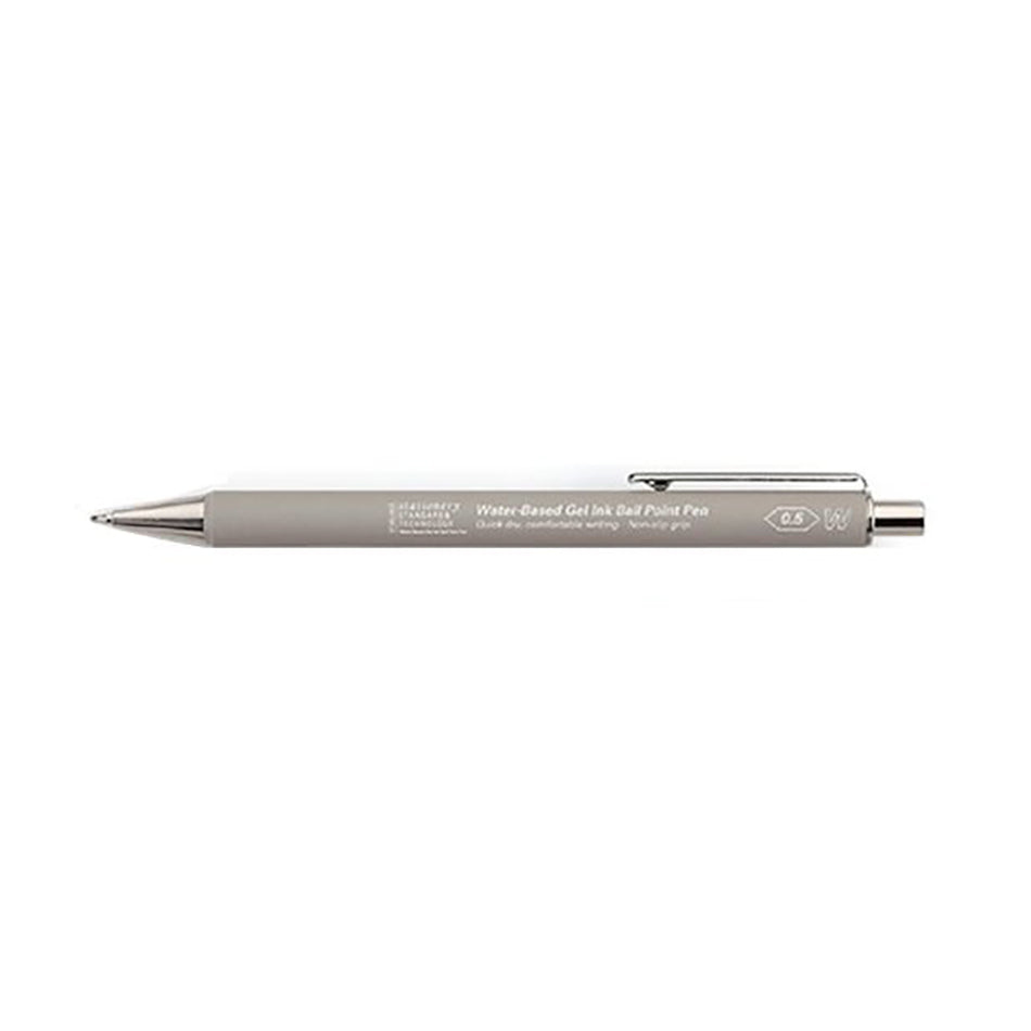 Stalogy - Water-Based Gel Ink Ball Point Pen - Gray-Balpen-DutchMills