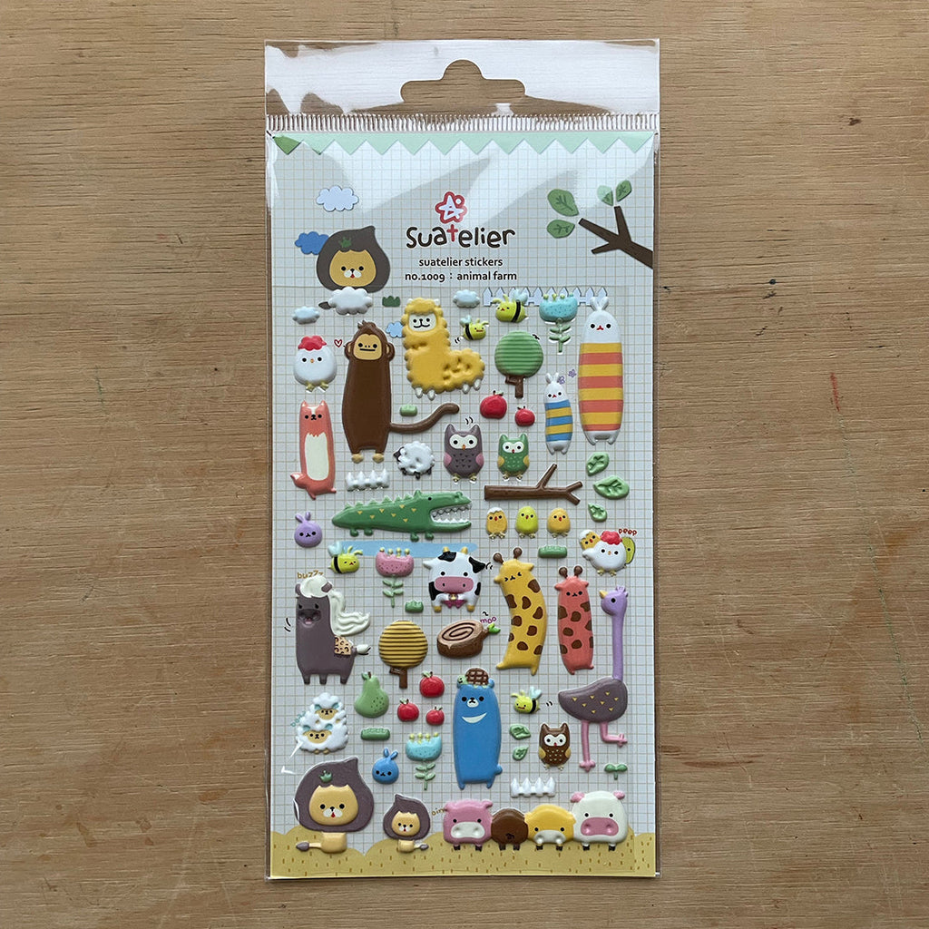 Suatelier - Animal Farm - Stickers-Sticker-DutchMills