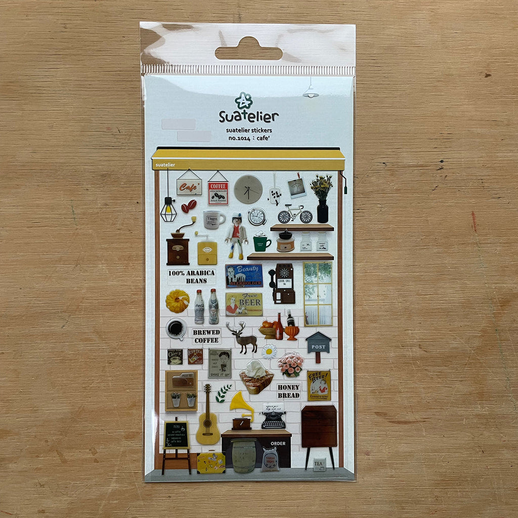 Suatelier - Café - Stickers-Sticker-DutchMills