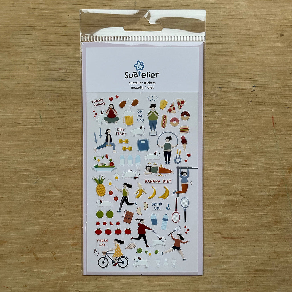 Suatelier - Diet - Stickers-Sticker-DutchMills