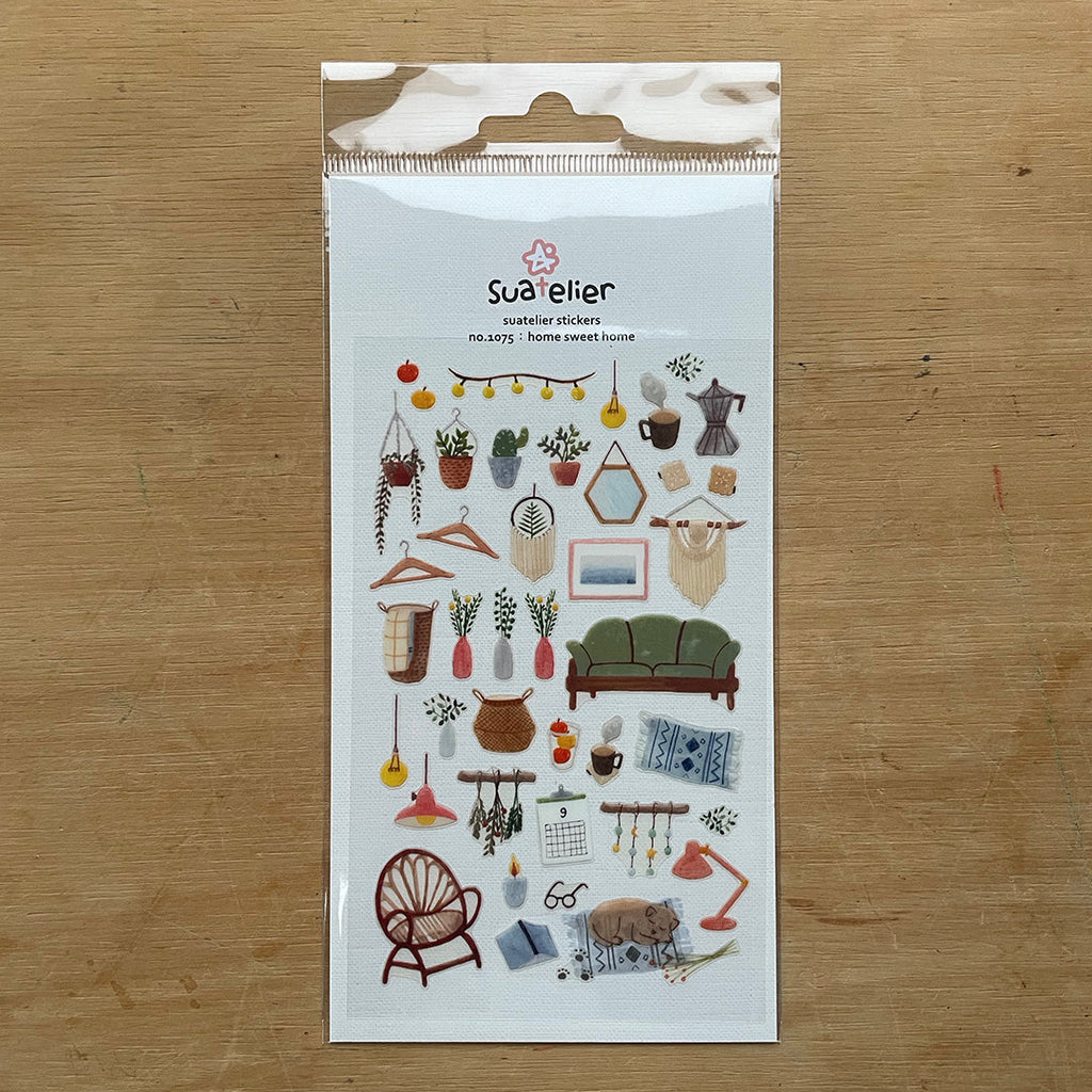 Suatelier - Home Sweet Home - Stickers-Sticker-DutchMills