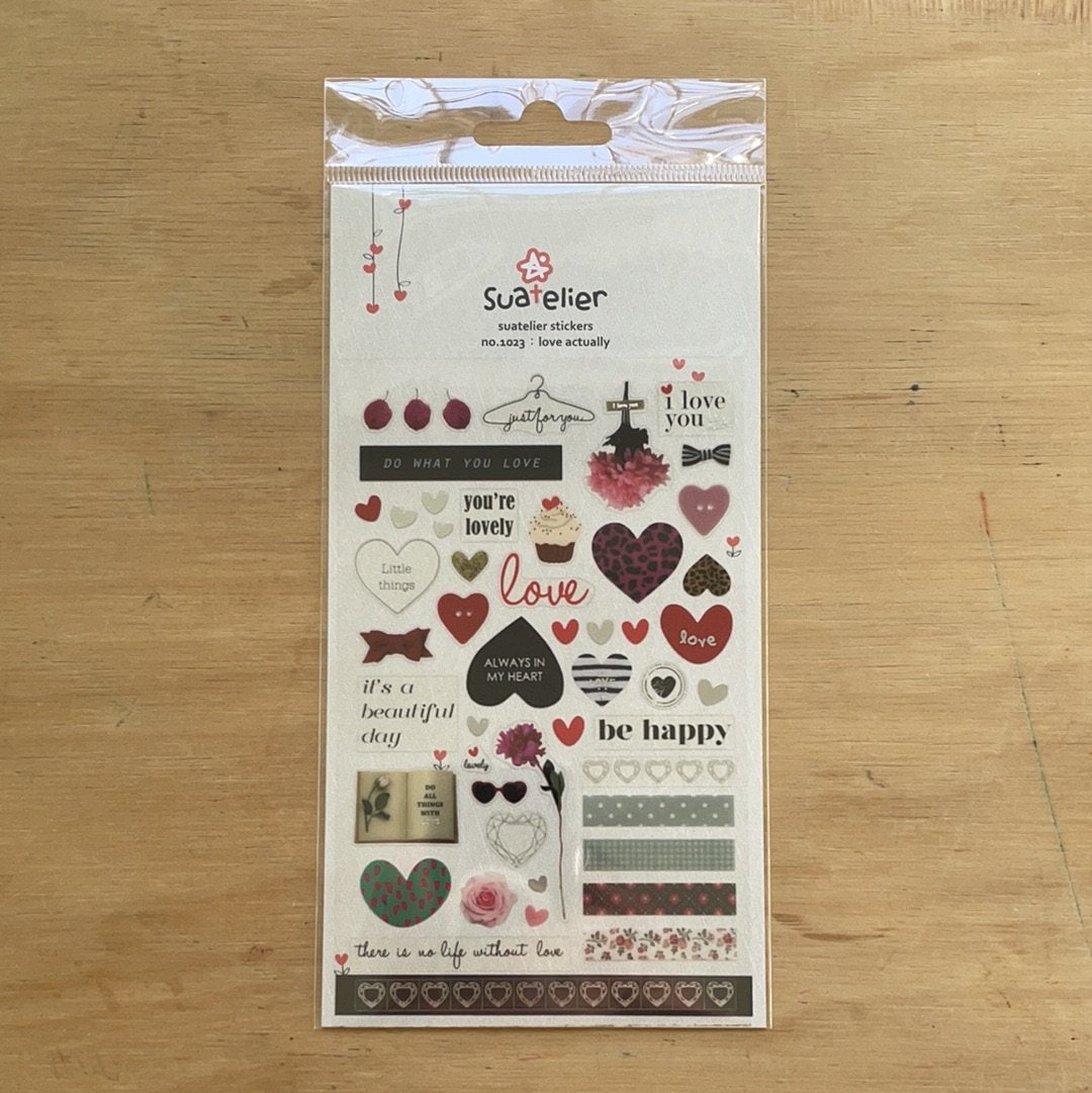Suatelier - Love Actually - Stickers-Sticker-DutchMills
