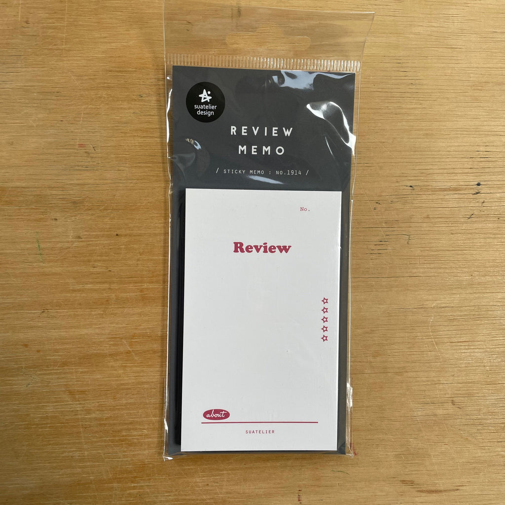 Suatelier - Review Memo - Sticky Notes-Sticky Notes-DutchMills
