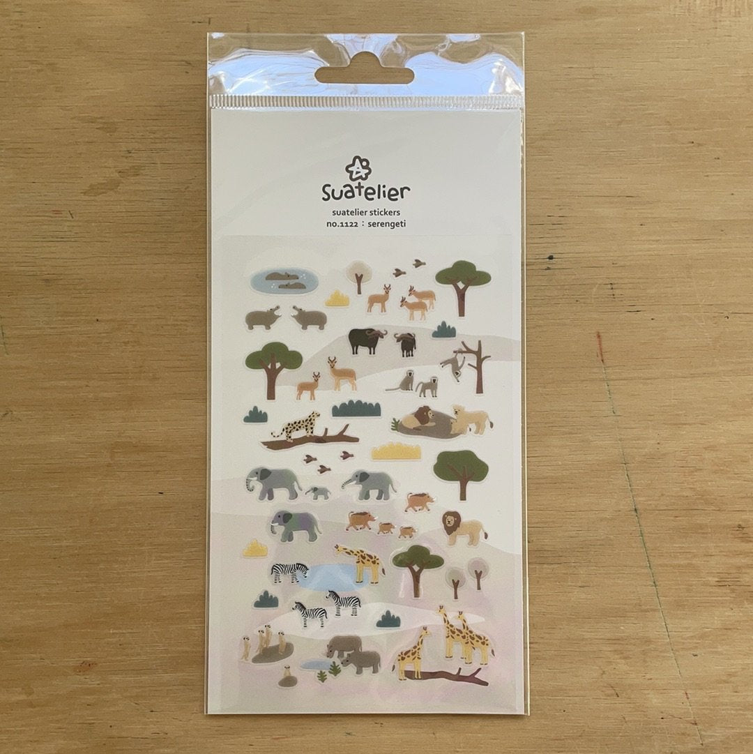 Suatelier - Serengeti - Stickers-Sticker-DutchMills