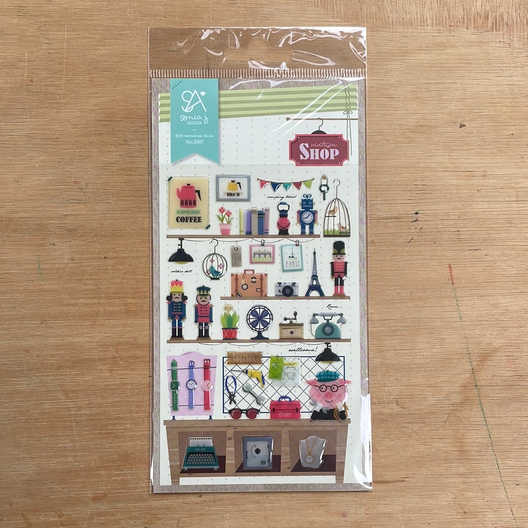 Suatelier - Vintage Shop - Stickers-Sticker-DutchMills