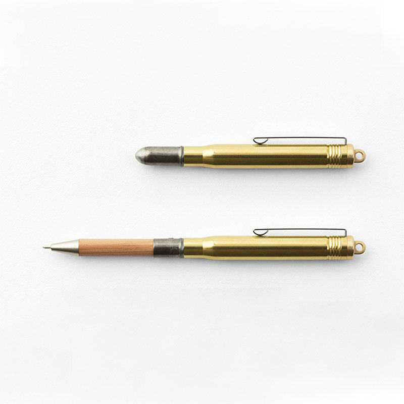 TRAVELER'S COMPANY - Brass Ballpoint Pen Solid Brass-Balpen-DutchMills