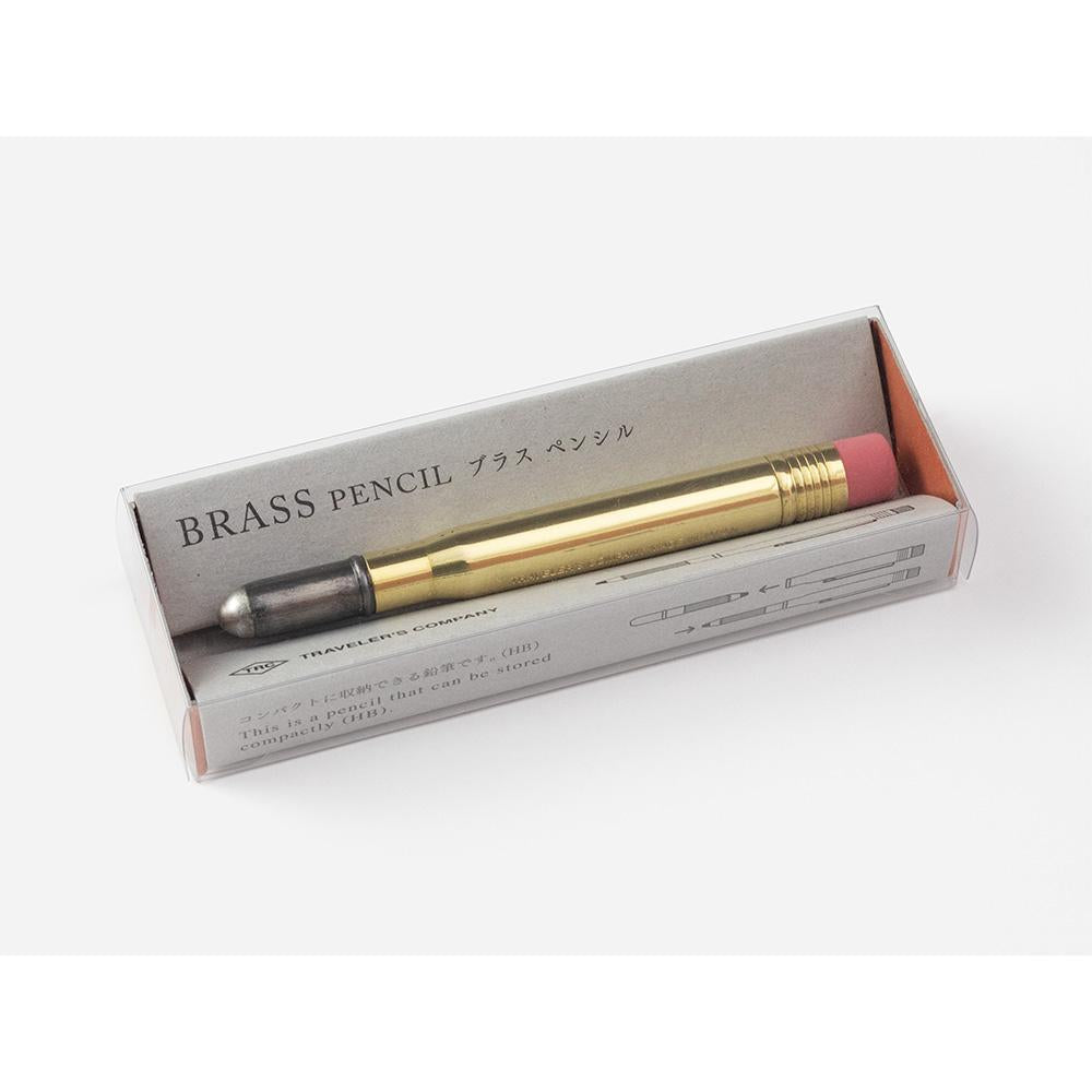 TRAVELER'S Company - Brass Pencil Pen Solid Brass-Potlood-DutchMills