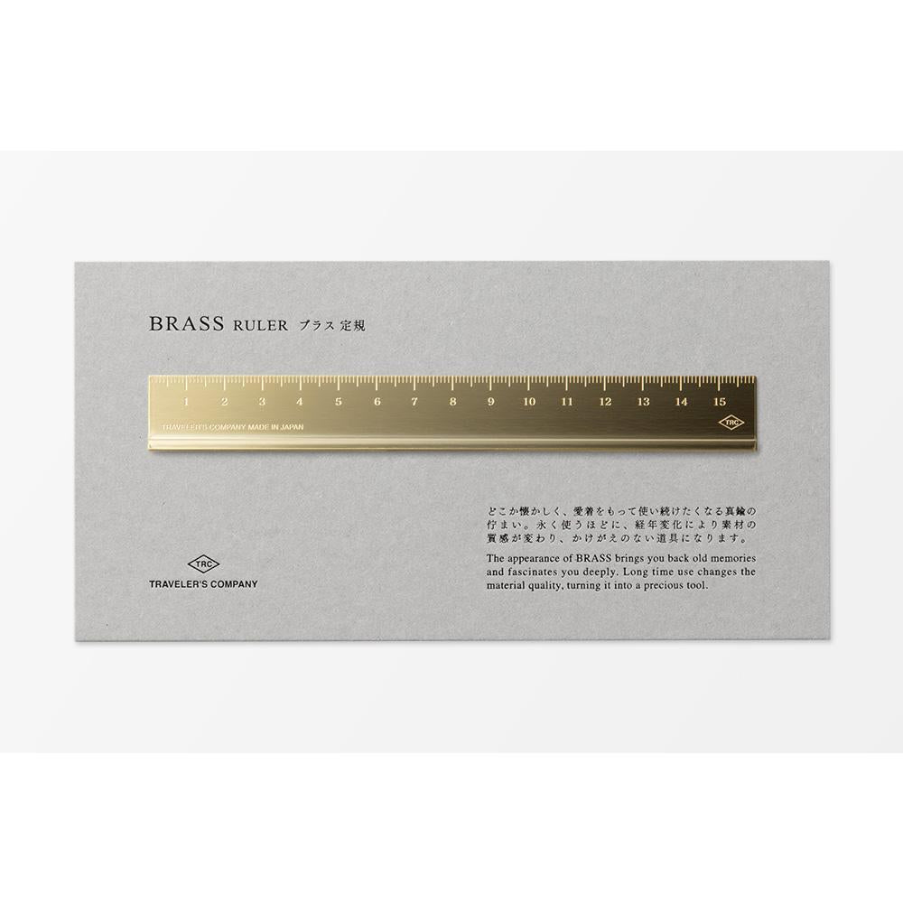 TRAVELER'S Company - Brass Ruler-Lineaal-DutchMills