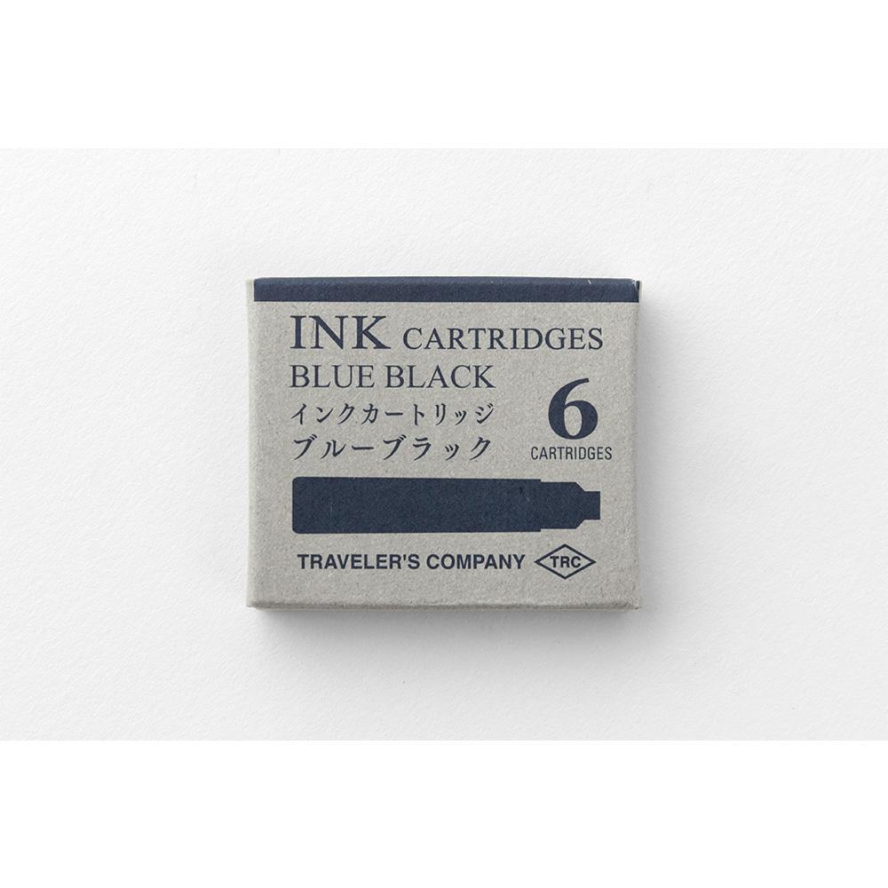 TRAVELER'S Company - Cartridge for Brass Fountain Pen (Blue-Black)-Inkt-DutchMills