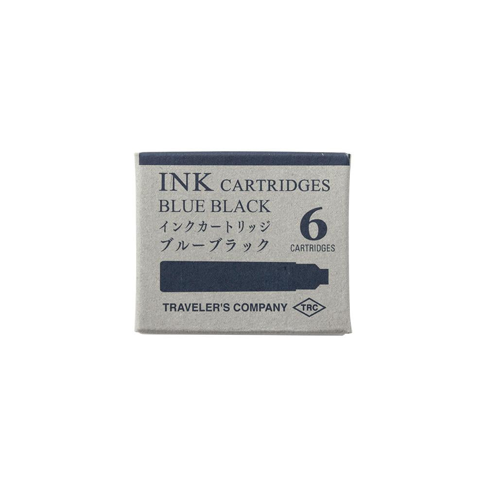 TRAVELER'S Company - Cartridge for Brass Fountain Pen (Blue-Black)-Inkt-DutchMills