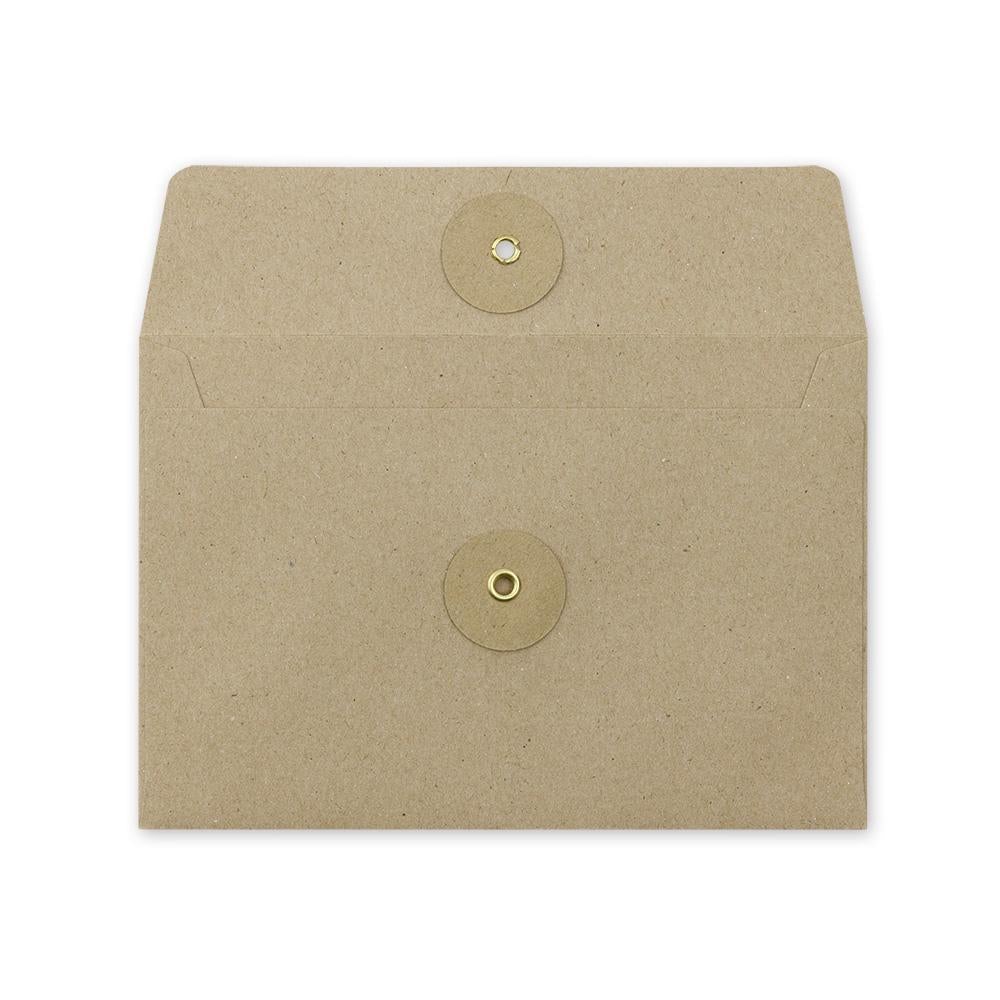 TRAVELER'S Company Kraft Envelope Medium - Grey-Envelop-DutchMills