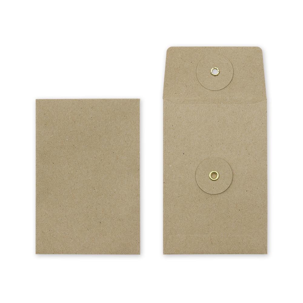 TRAVELER'S Company Kraft Envelope Small - Grey-Envelop-DutchMills